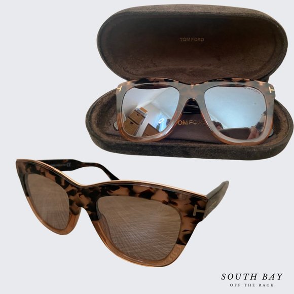 Julia Gradient Acetate Sunglasses